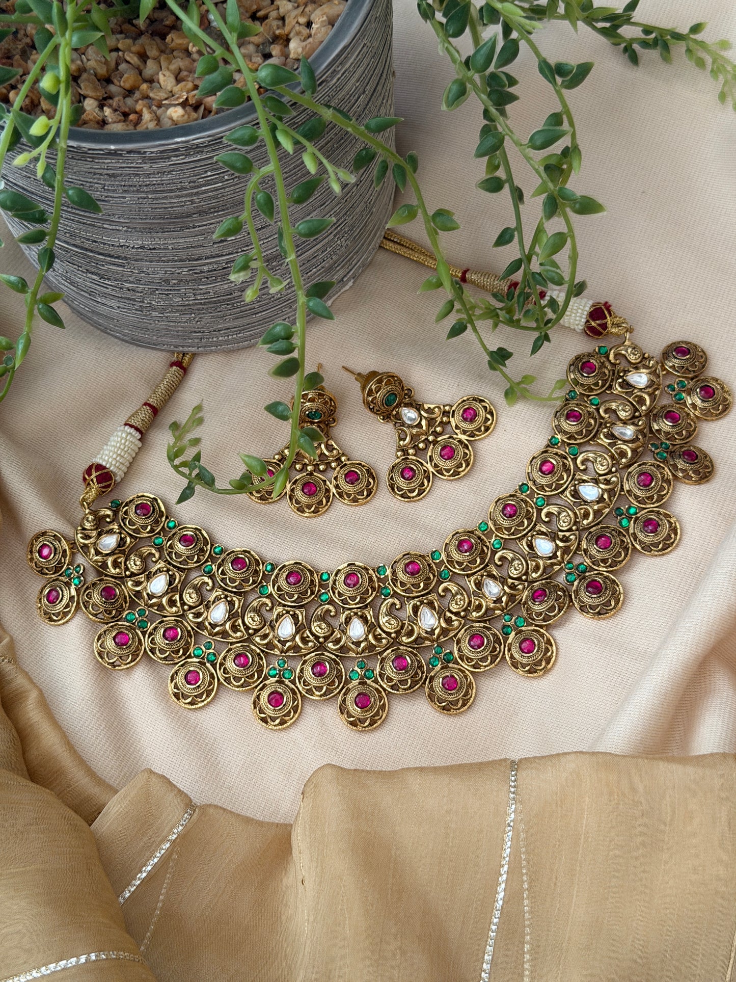 Noor Misha Polki Necklace