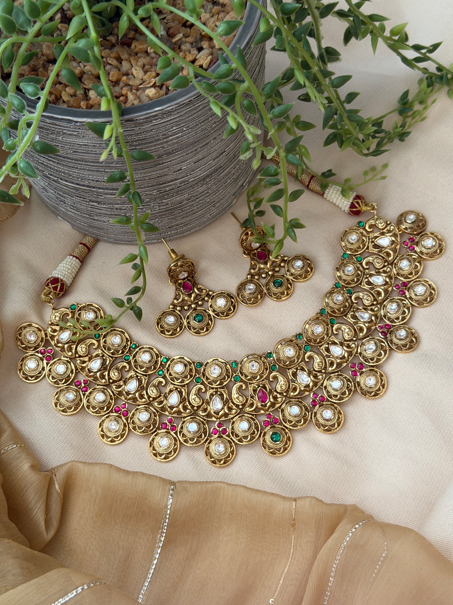 Noor Misha Polki Necklace