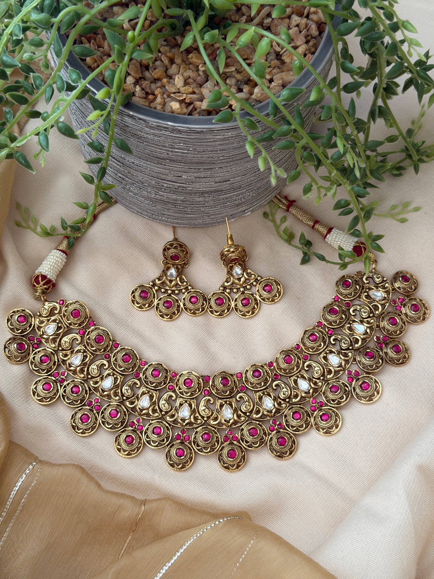 Noor Misha Polki Necklace