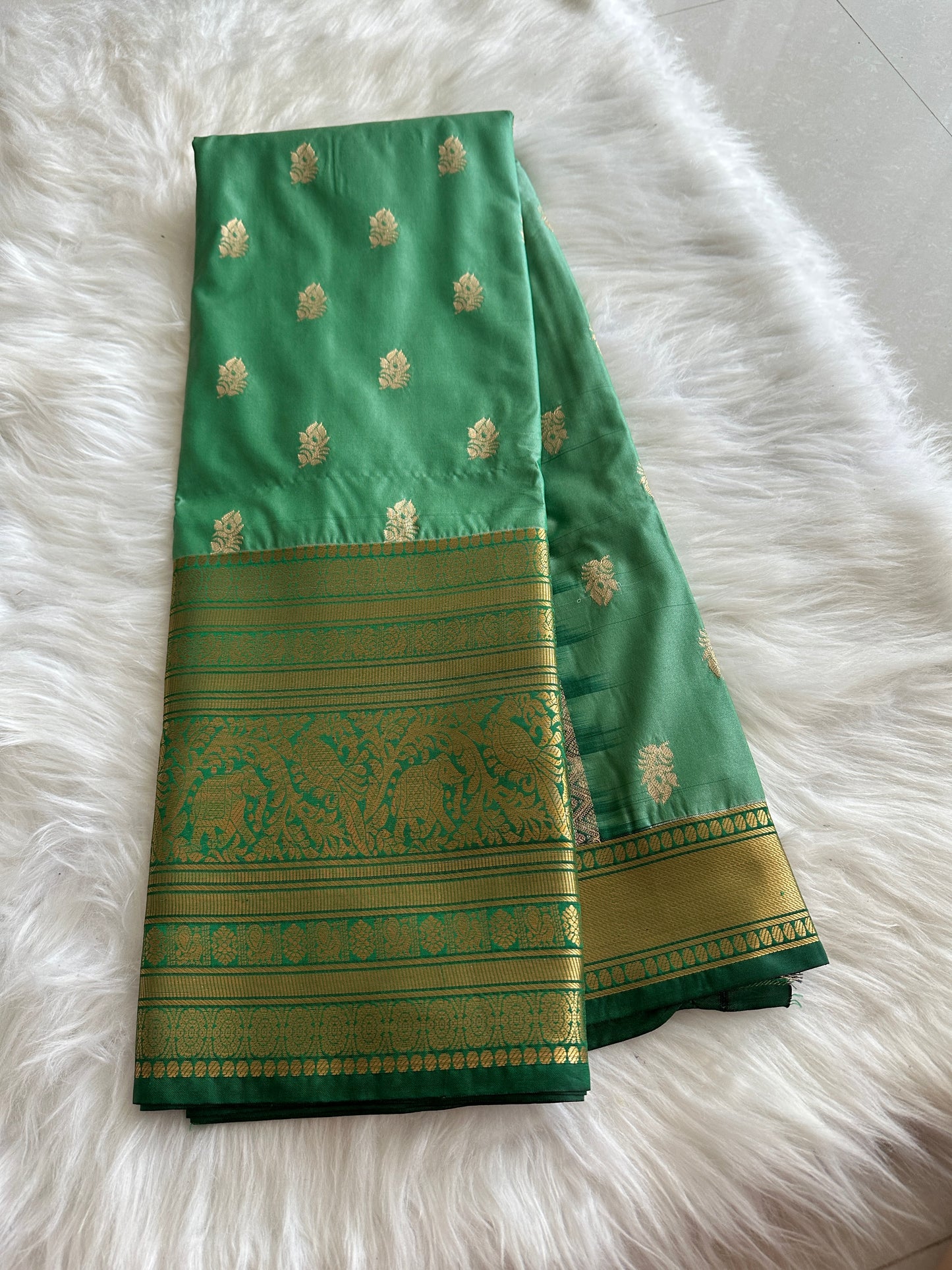 Hansika Pastel Semi Kanchivaram Pattu v1.0