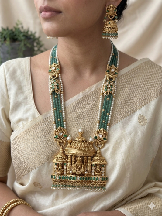 Kamakhya Pastel Bead Haaram