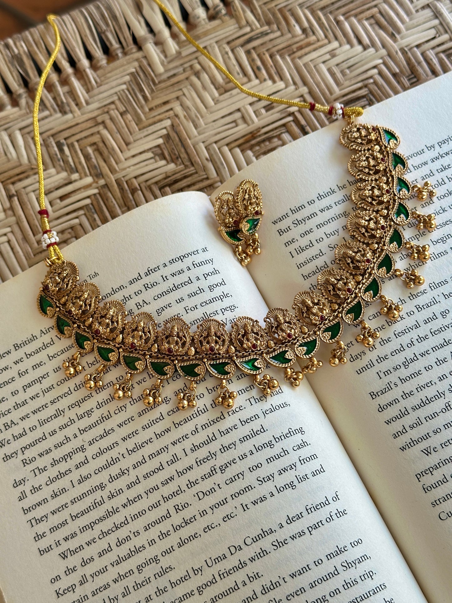 Chitthira Lakshmi Palakka Necklace