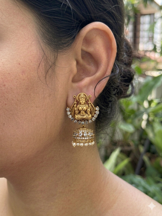 Anumati Devi Jhumkas