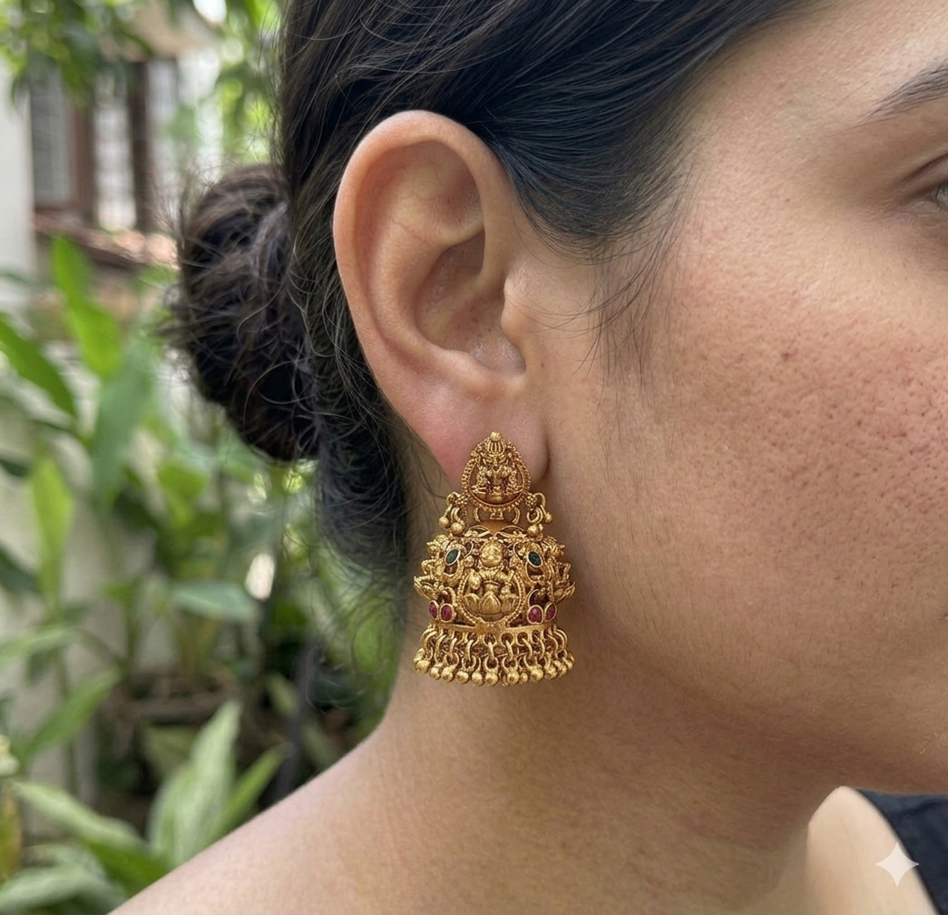 Lakshmi Jhumkas