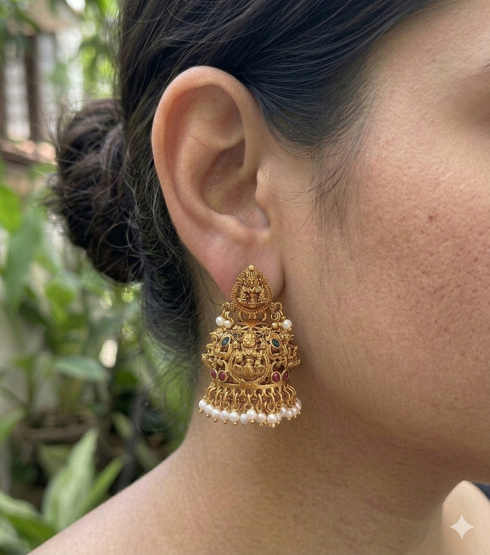 Lakshmi Jhumkas
