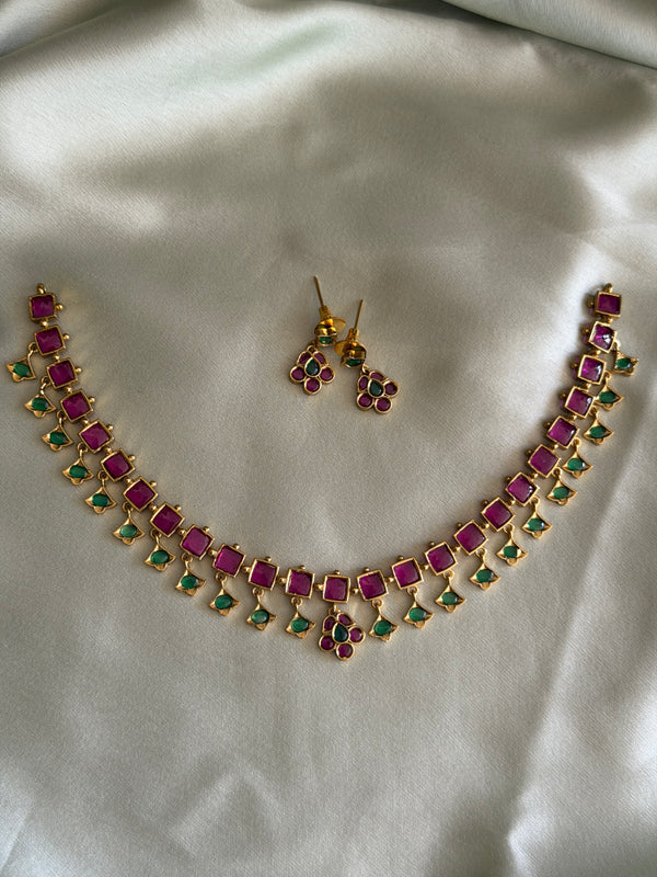 Rubicita Kempu Necklace