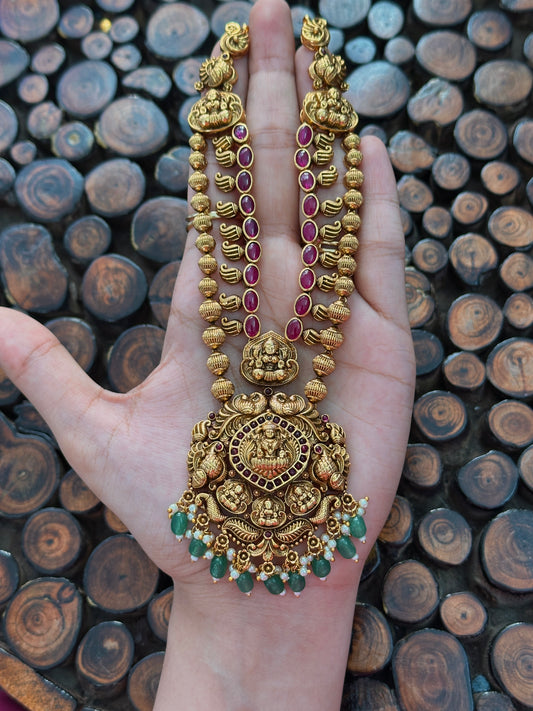 Gold Replica Double Layer Necklace