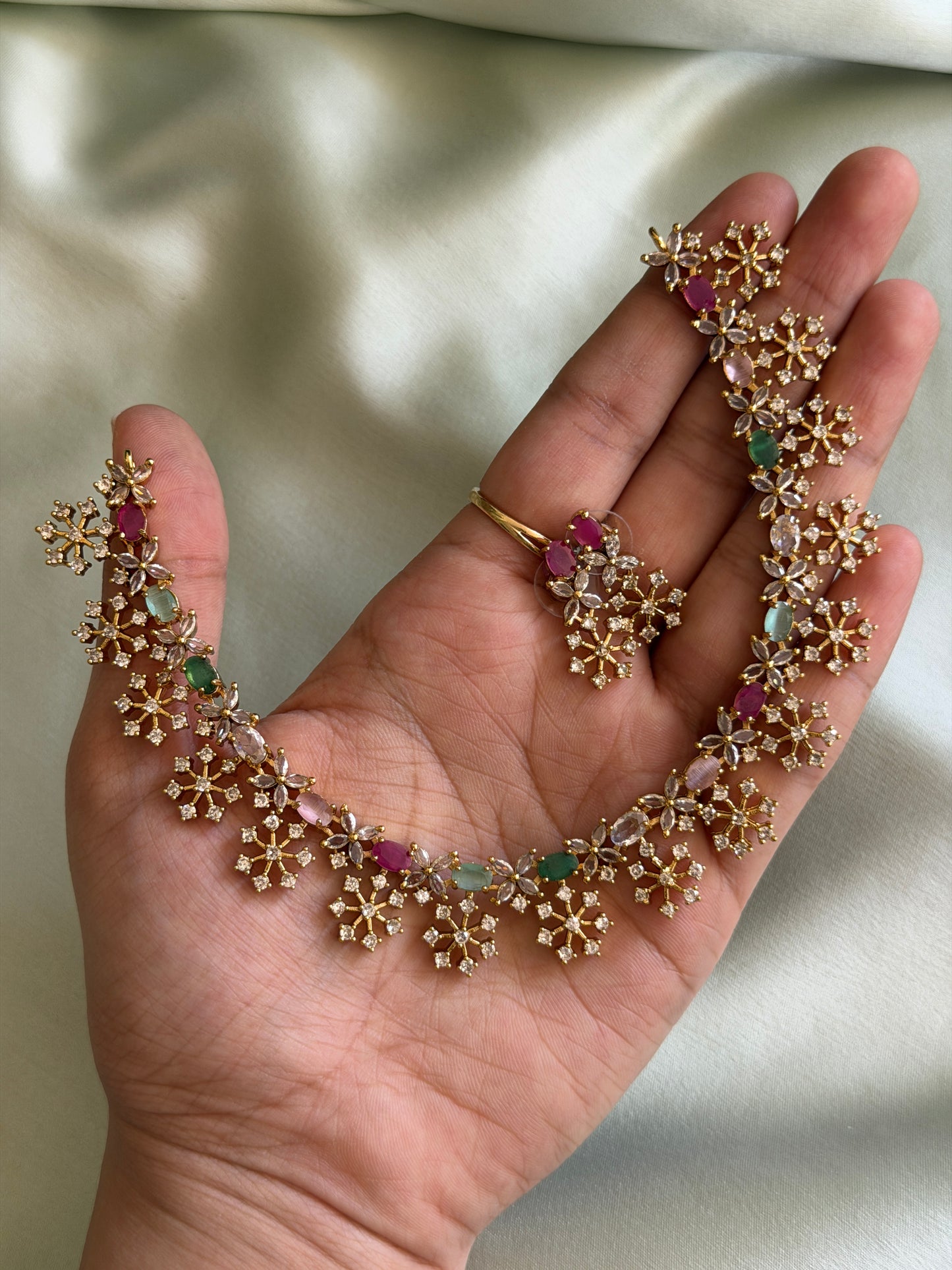 Kshama AD Necklace