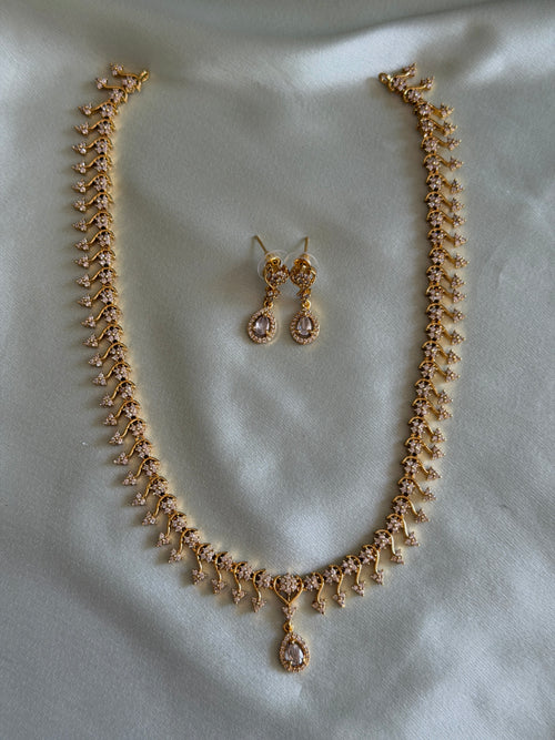 Floral Arrow Diamond Haaram