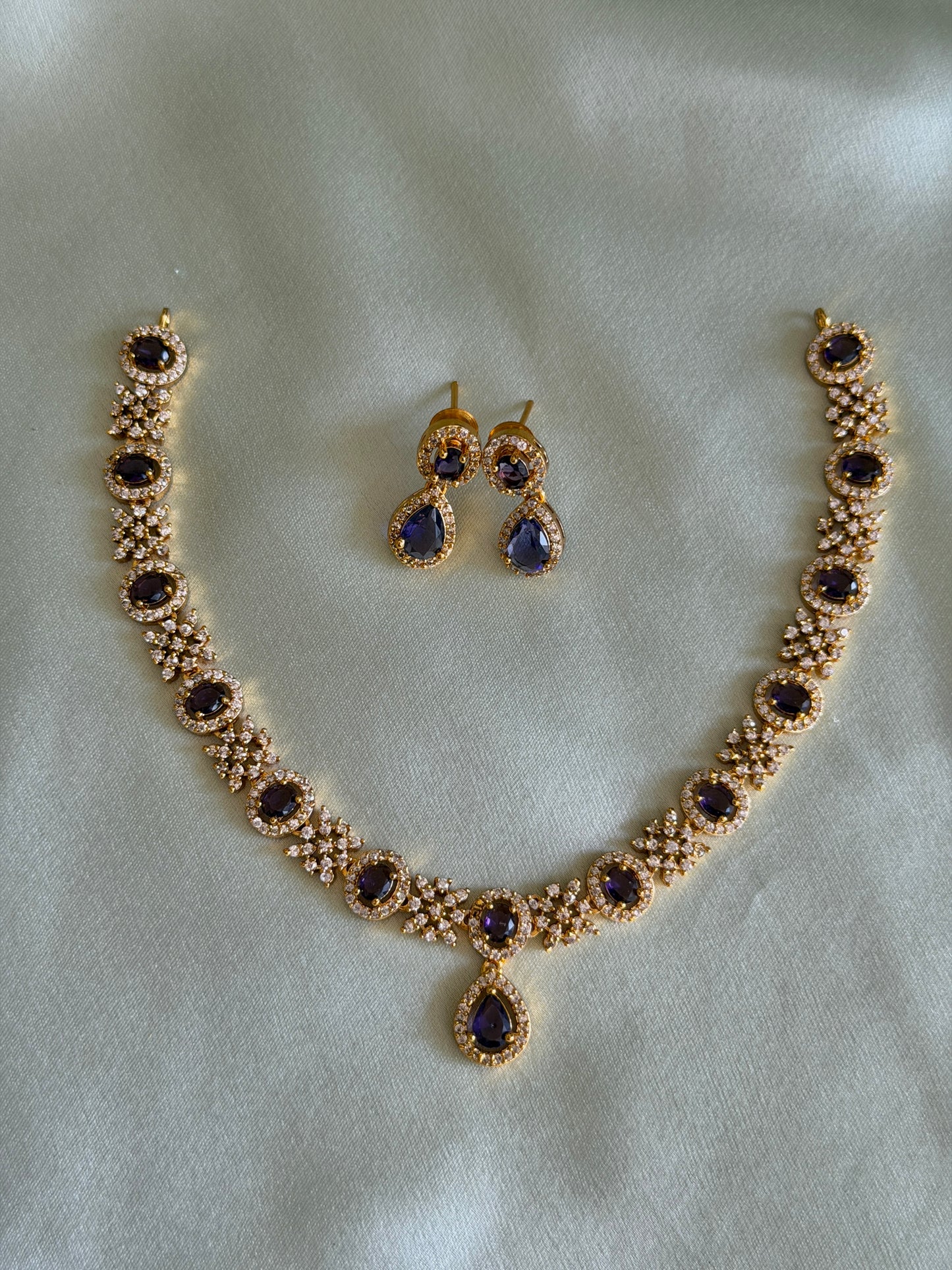 Deepanshi AD Necklace