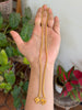 Thin Gold Replica Anklets