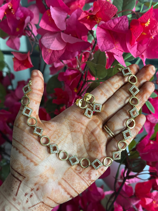 Circle x Square AD Necklace