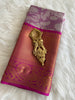 Lavender Tissue Silk Saree