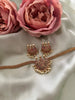 Pearl Chandabali Kemp Choker