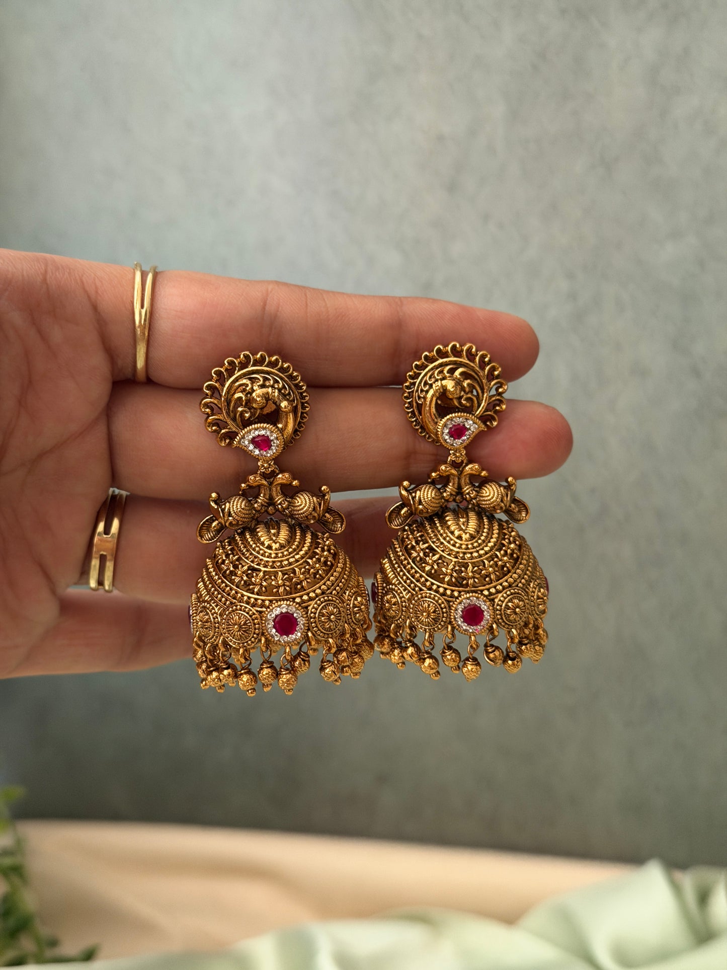 Traditional Non Idol Jhumka
