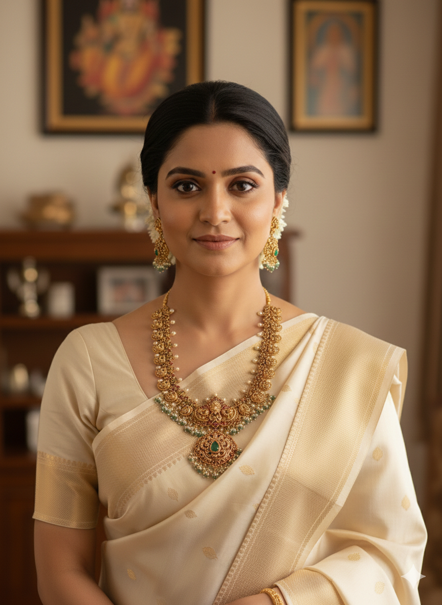 Drashti Premium Jadau Guttapusalu Haaram