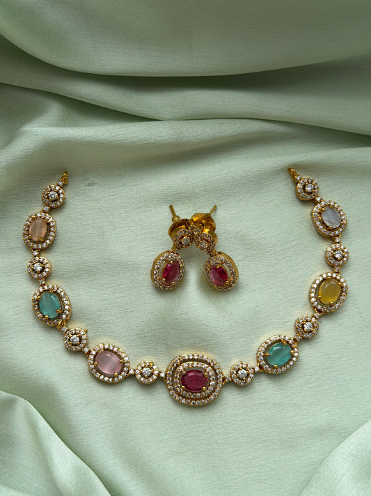 Oval AD Necklace