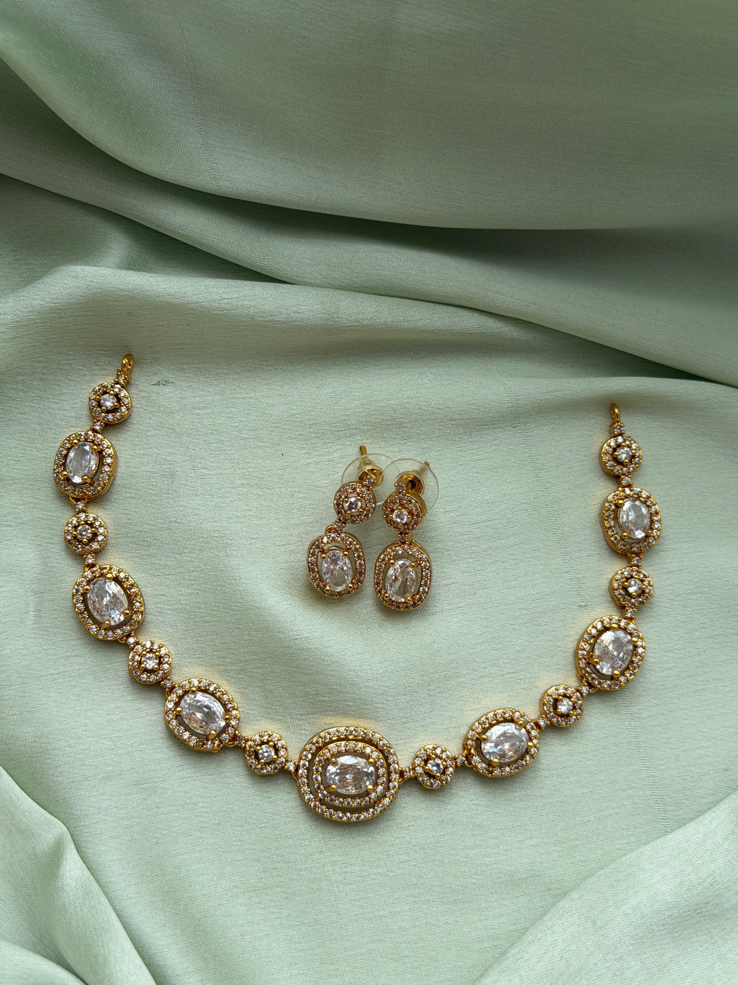 Oval AD Necklace