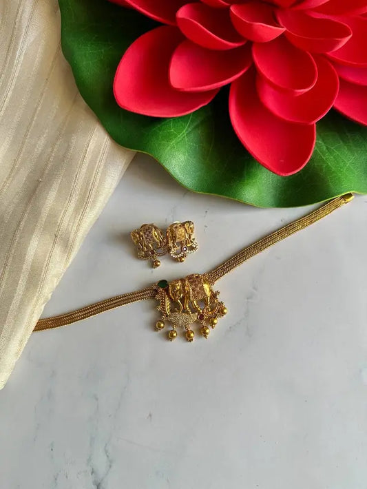 Antique Tusker Choker