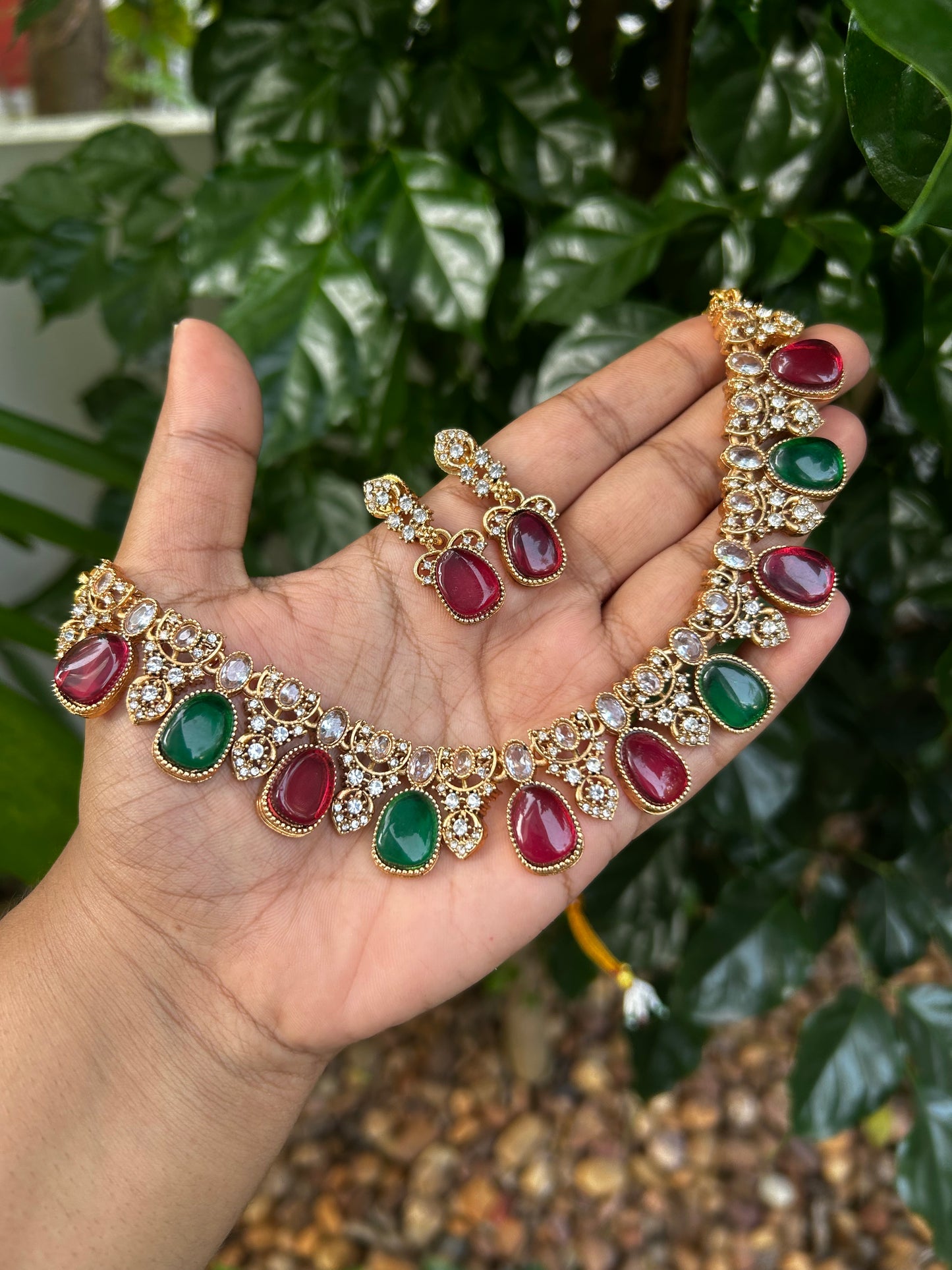 Narima Kempu Necklace