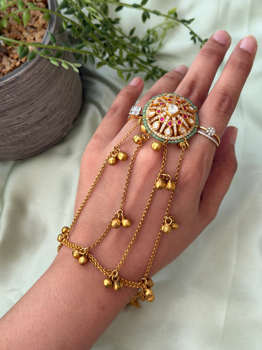 Ghungroo ring x bracelet