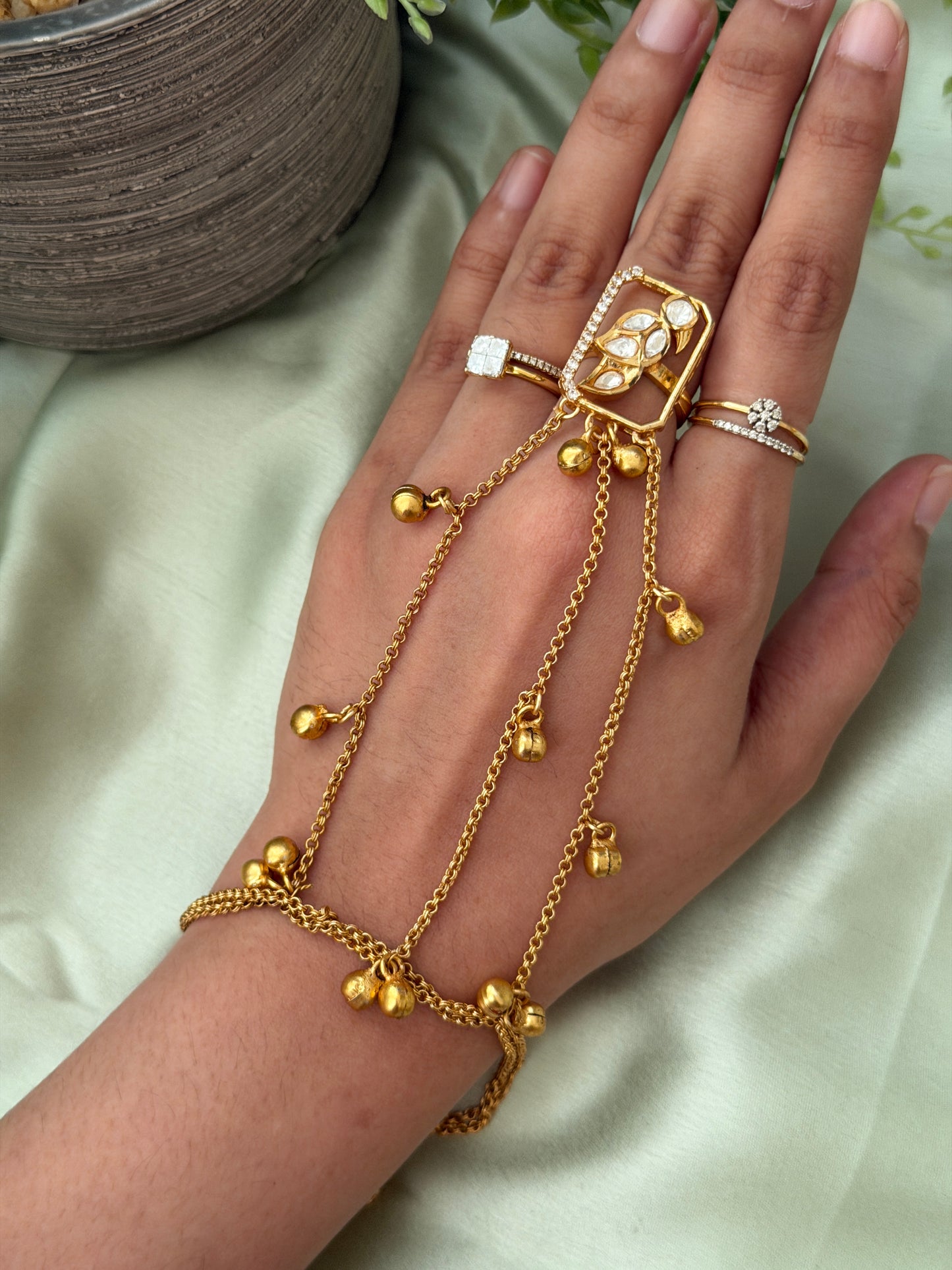 Ghungroo ring x bracelet
