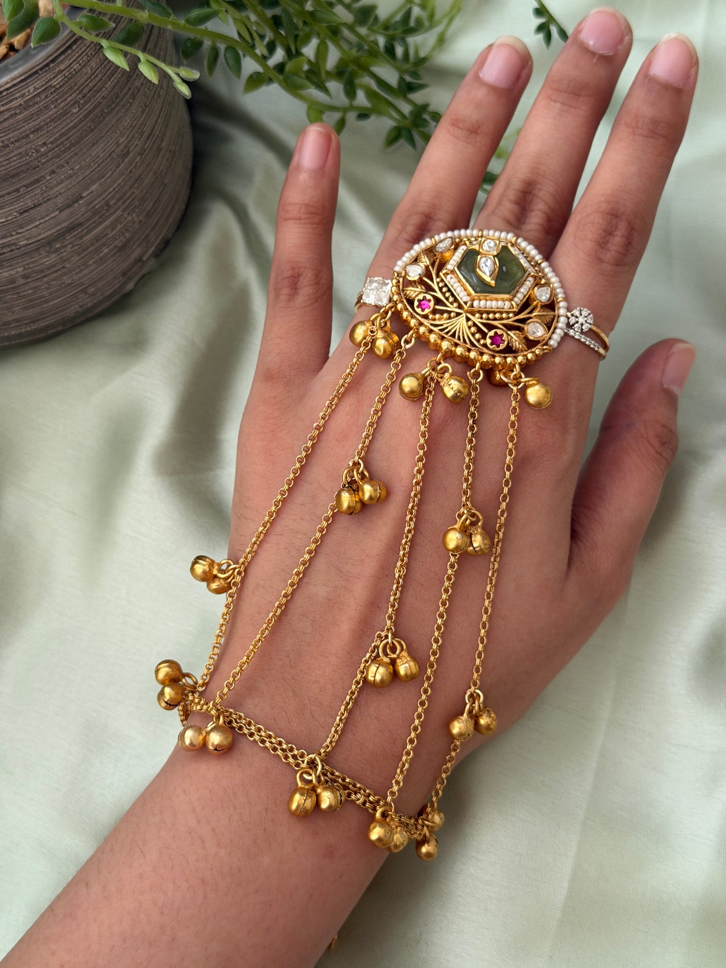 Ghungroo ring x bracelet