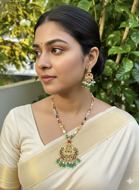 Devi Navaratna Chain set