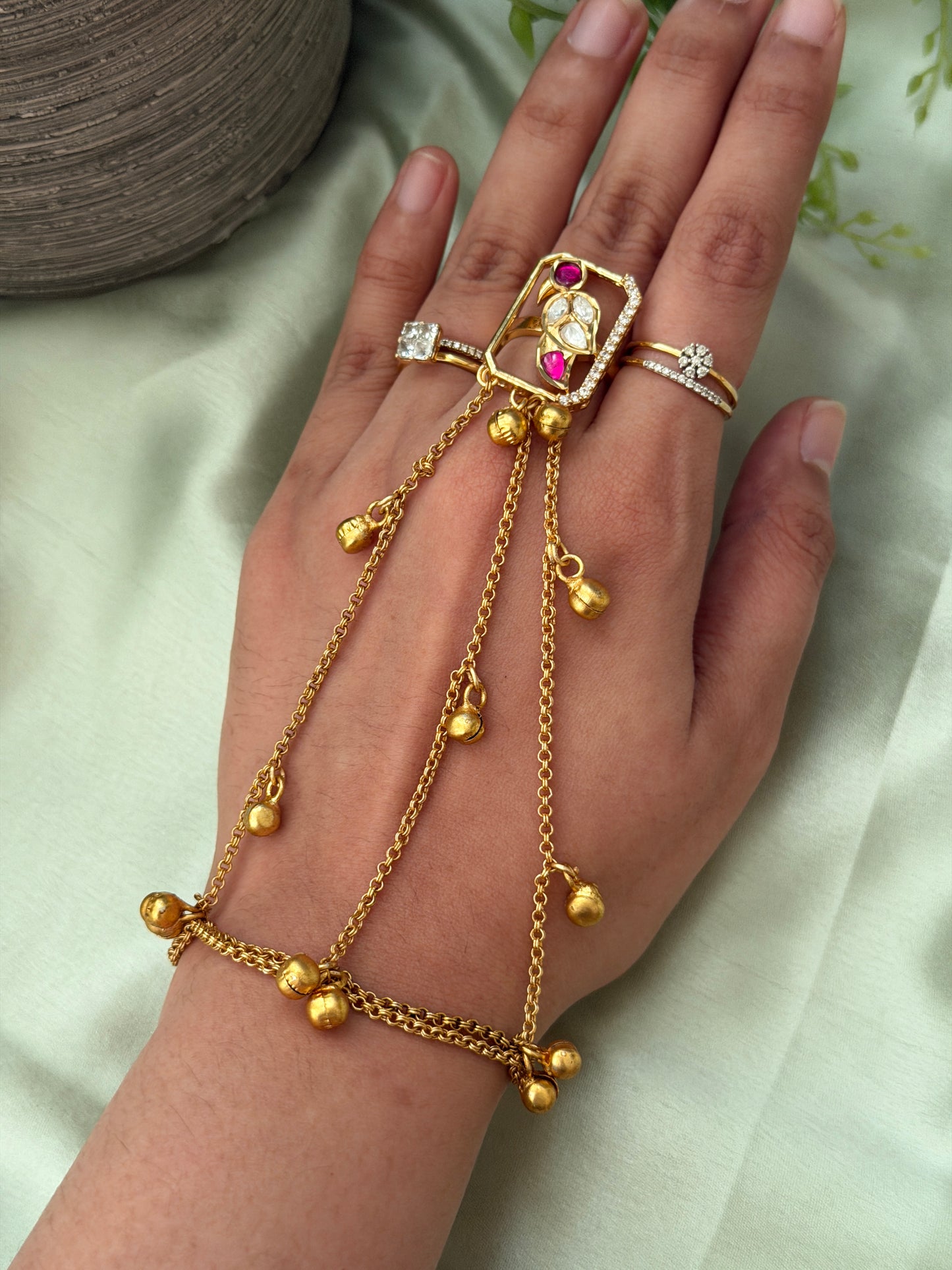 Ghungroo ring x bracelet