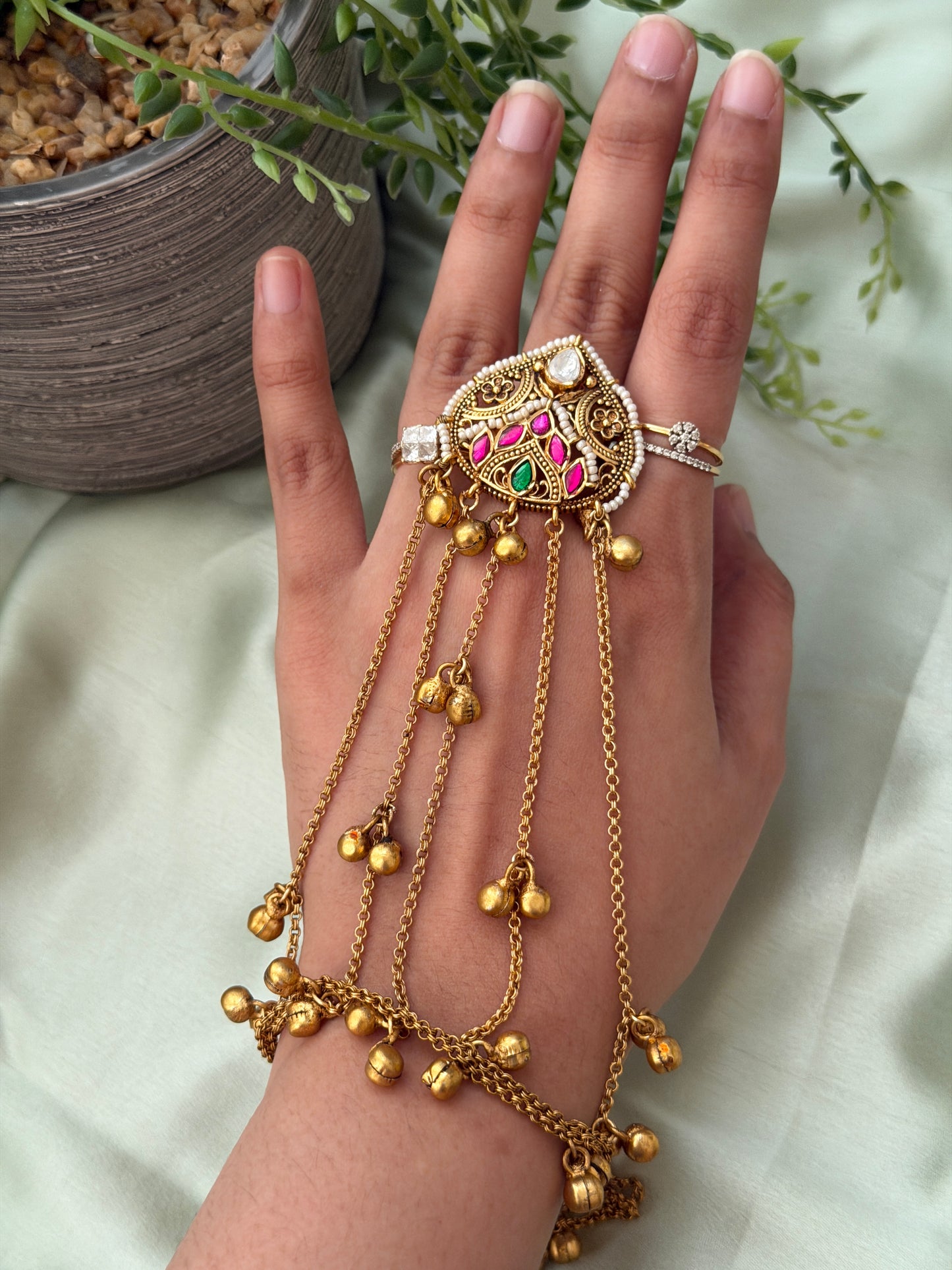 Ghungroo ring x bracelet