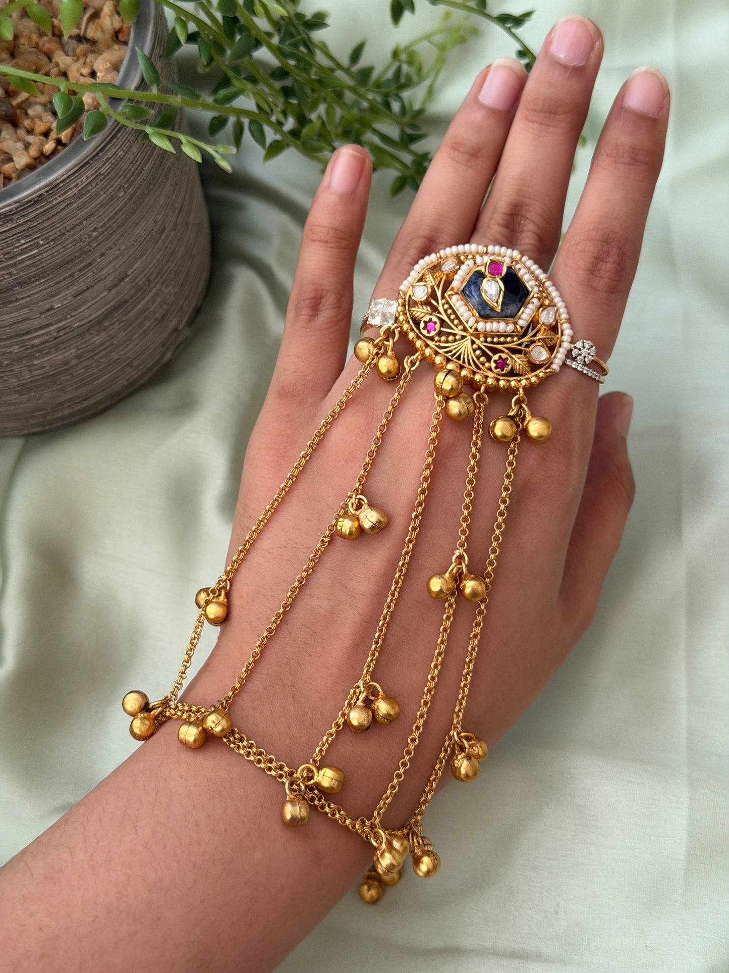 Ghungroo ring x bracelet