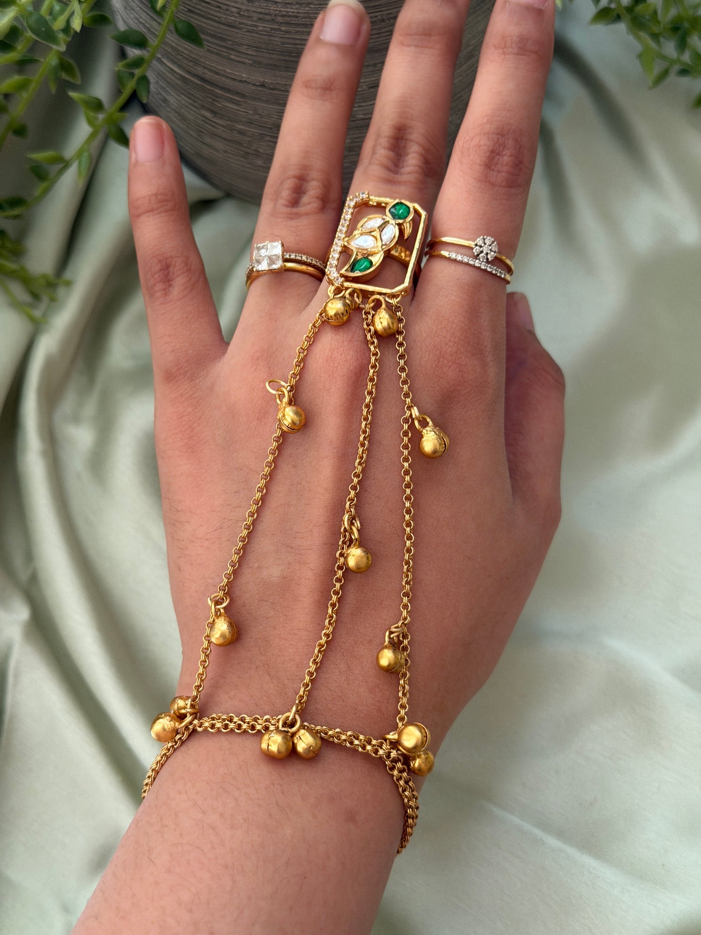 Ghungroo ring x bracelet