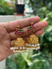Peacock Guttapusalu Jhumkas