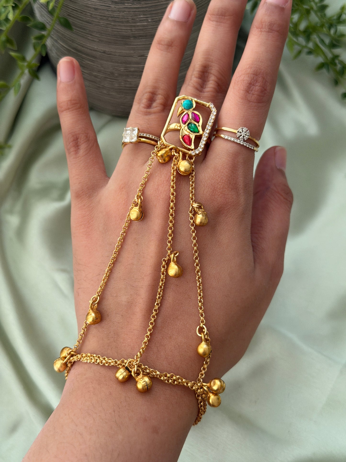 Ghungroo ring x bracelet
