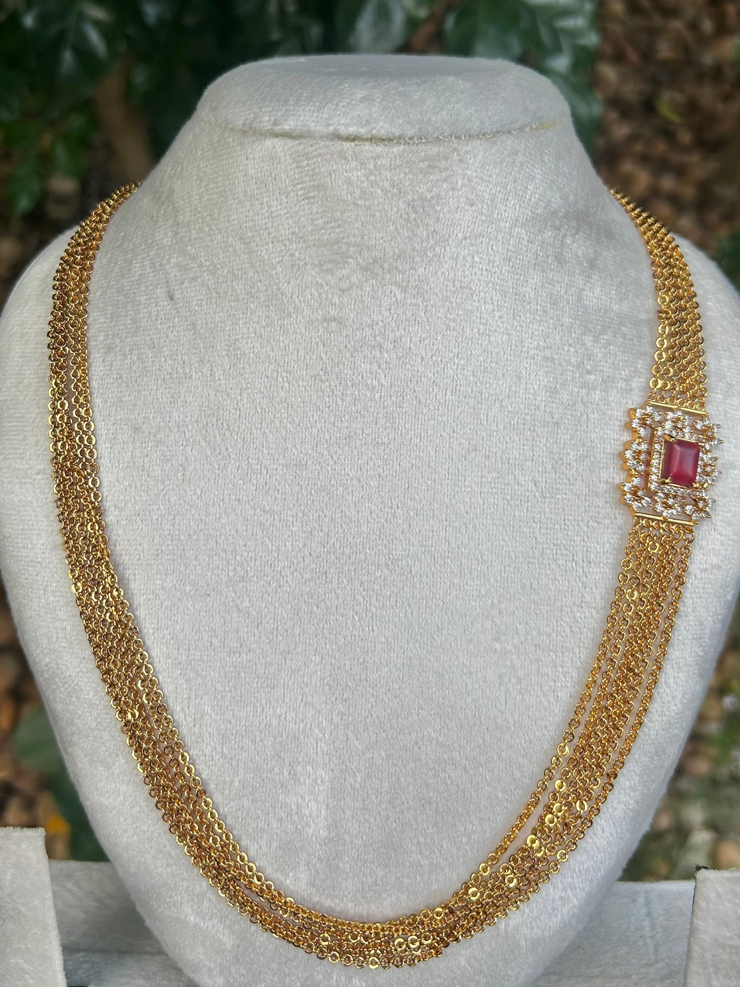 Layered Side Pendant Haaram v2.0
