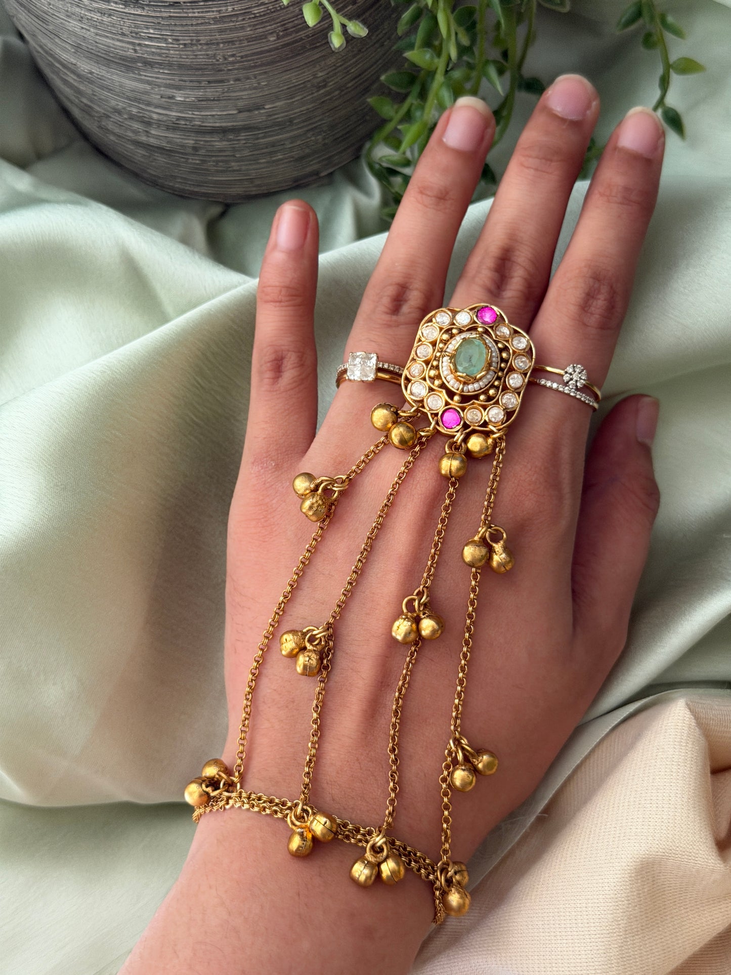 Ghungroo ring x bracelet