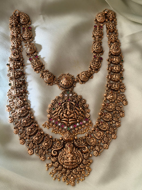 1Gm Gold 2 Layer Bridal Haaram