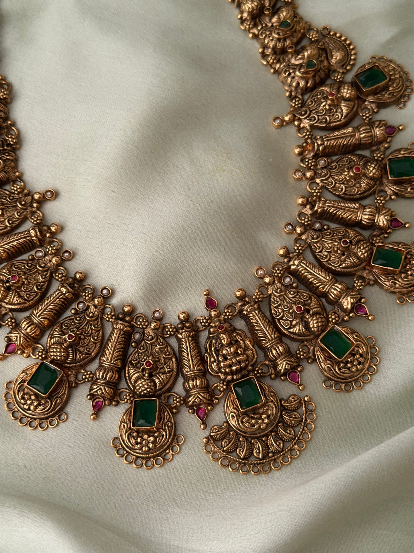 Muktha 1Gm Gold Haaram