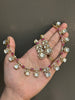 Premium polki x AD necklace