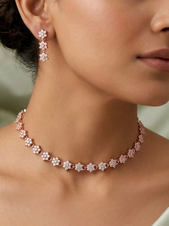 Eka Star AD Necklace