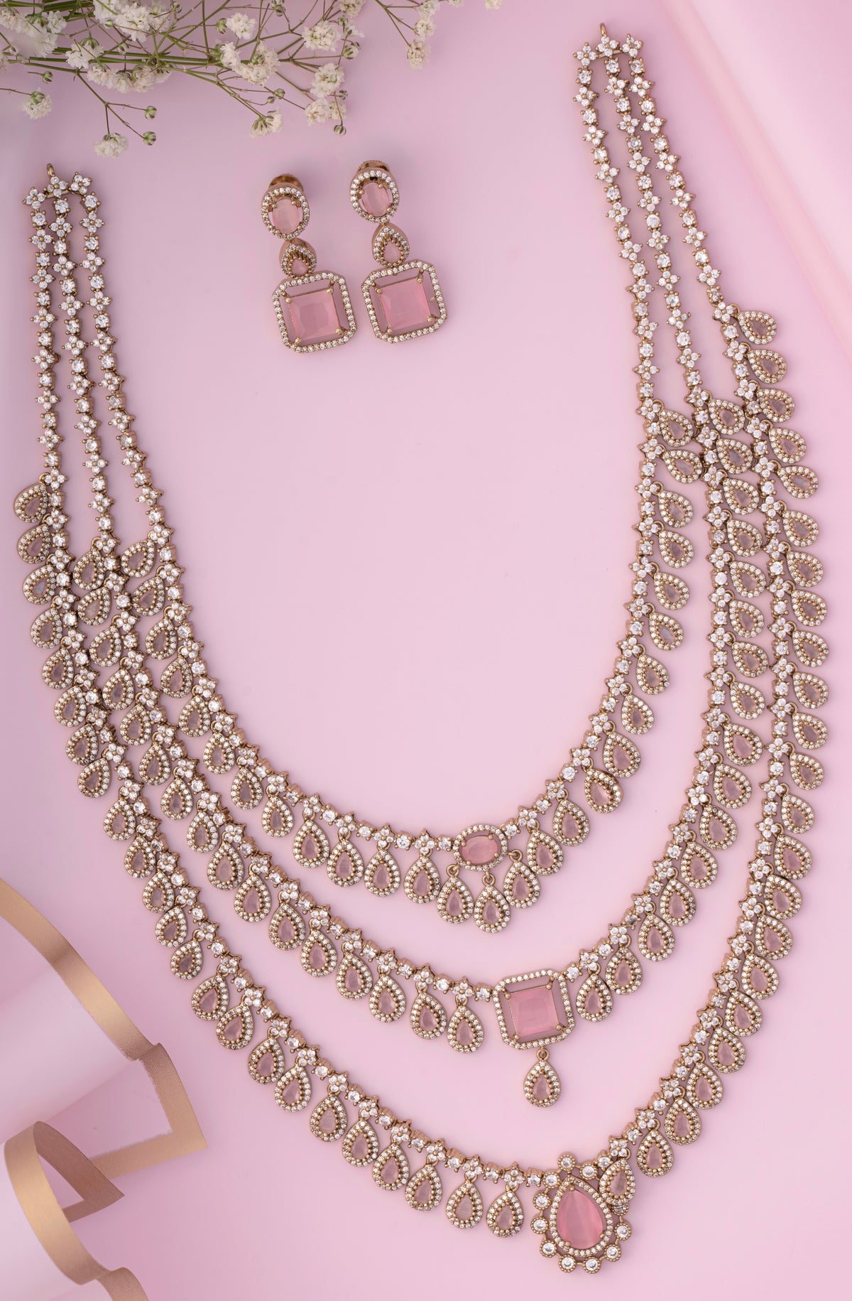 Yuvika 3 Layer AD Haaram set