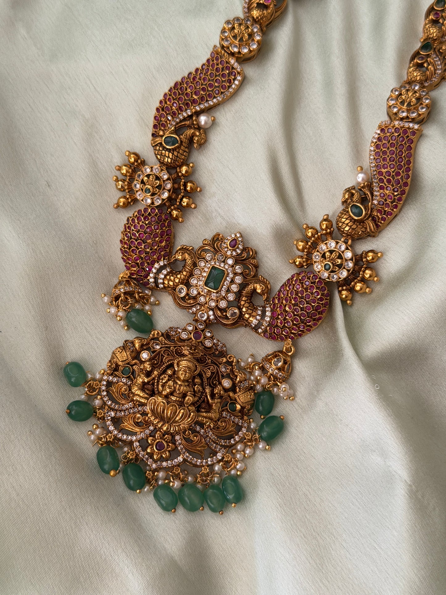 Ruby Vasuki Devi Haaram / Necklace