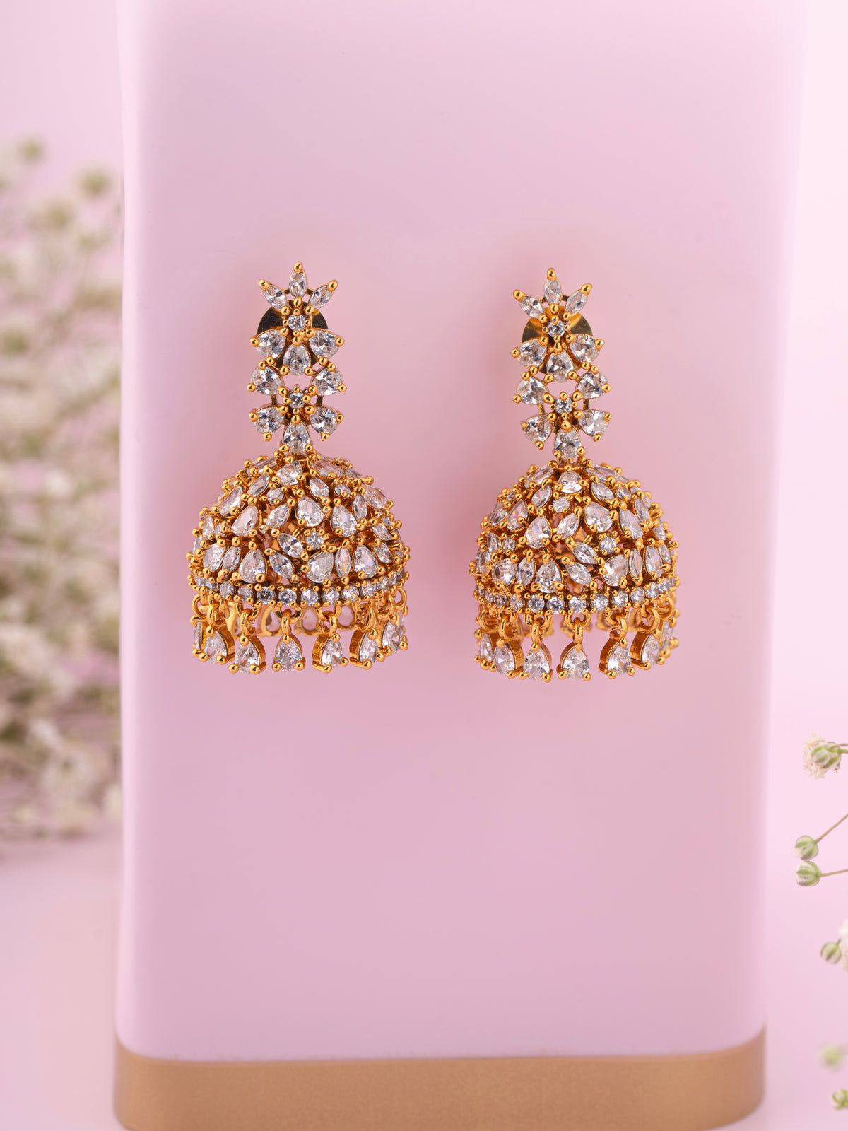 Twinkling Jhumkas