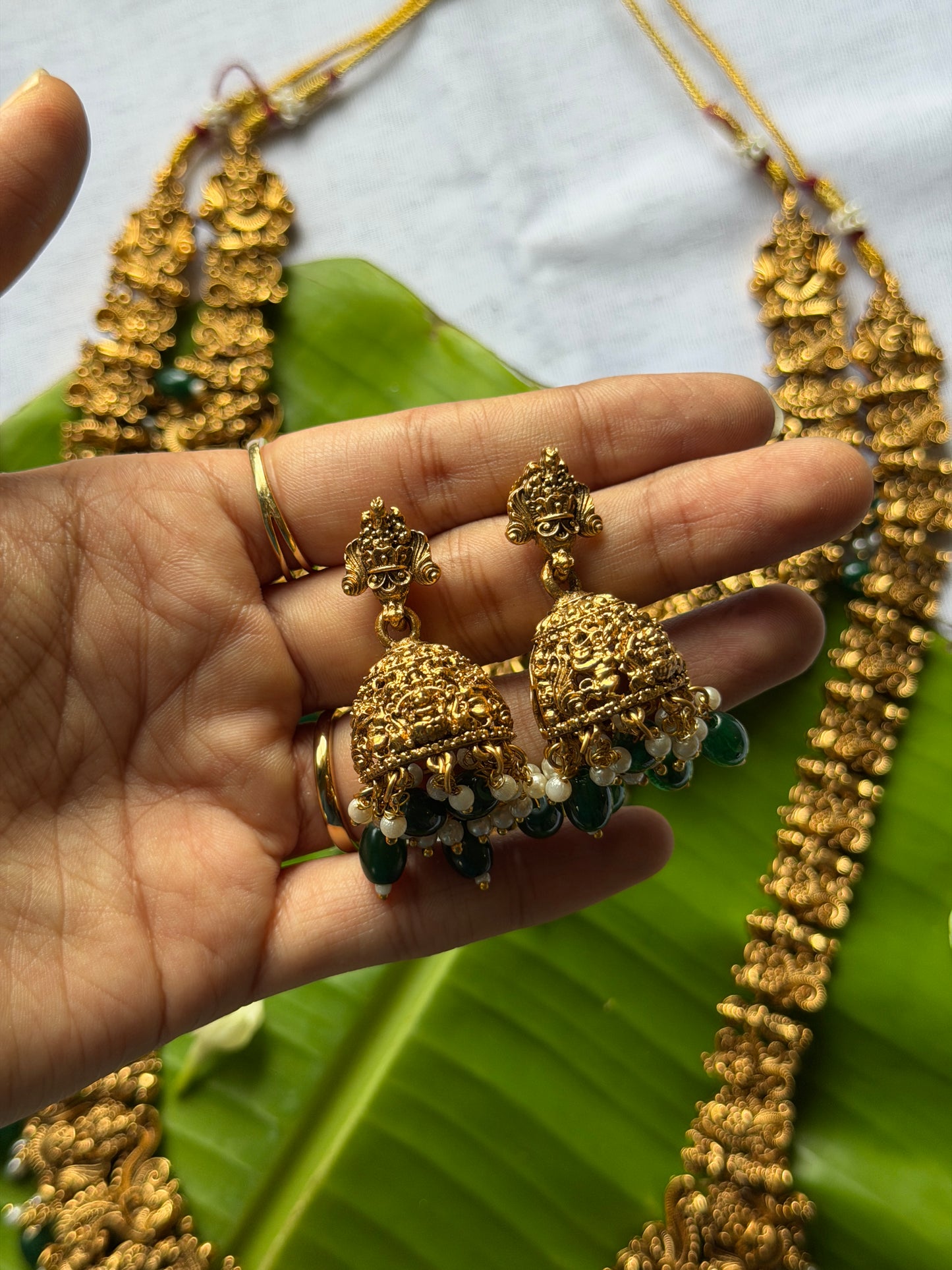 Vaishaka Antique Bridal Combo