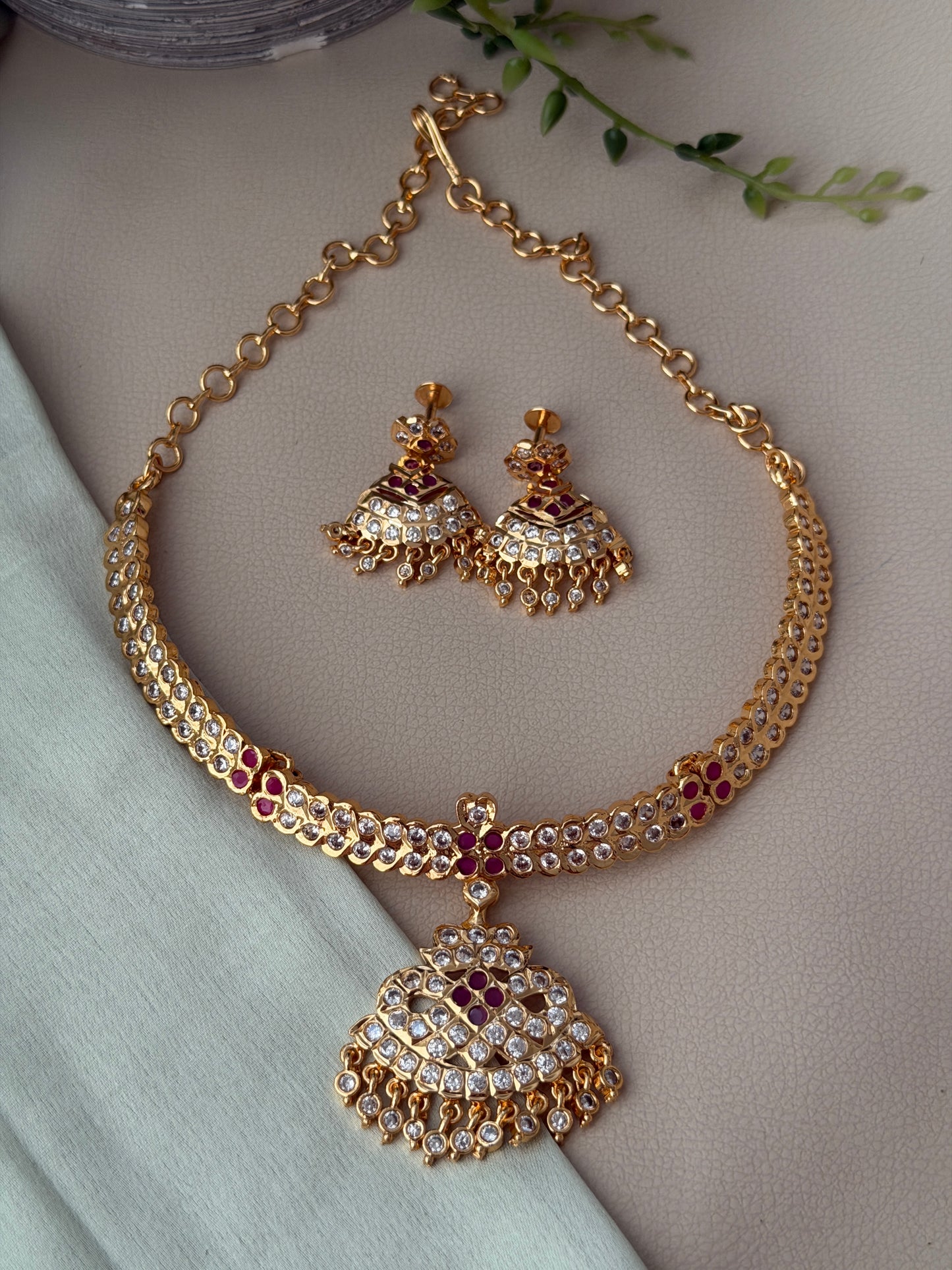 Vintage Wedding Attigai set