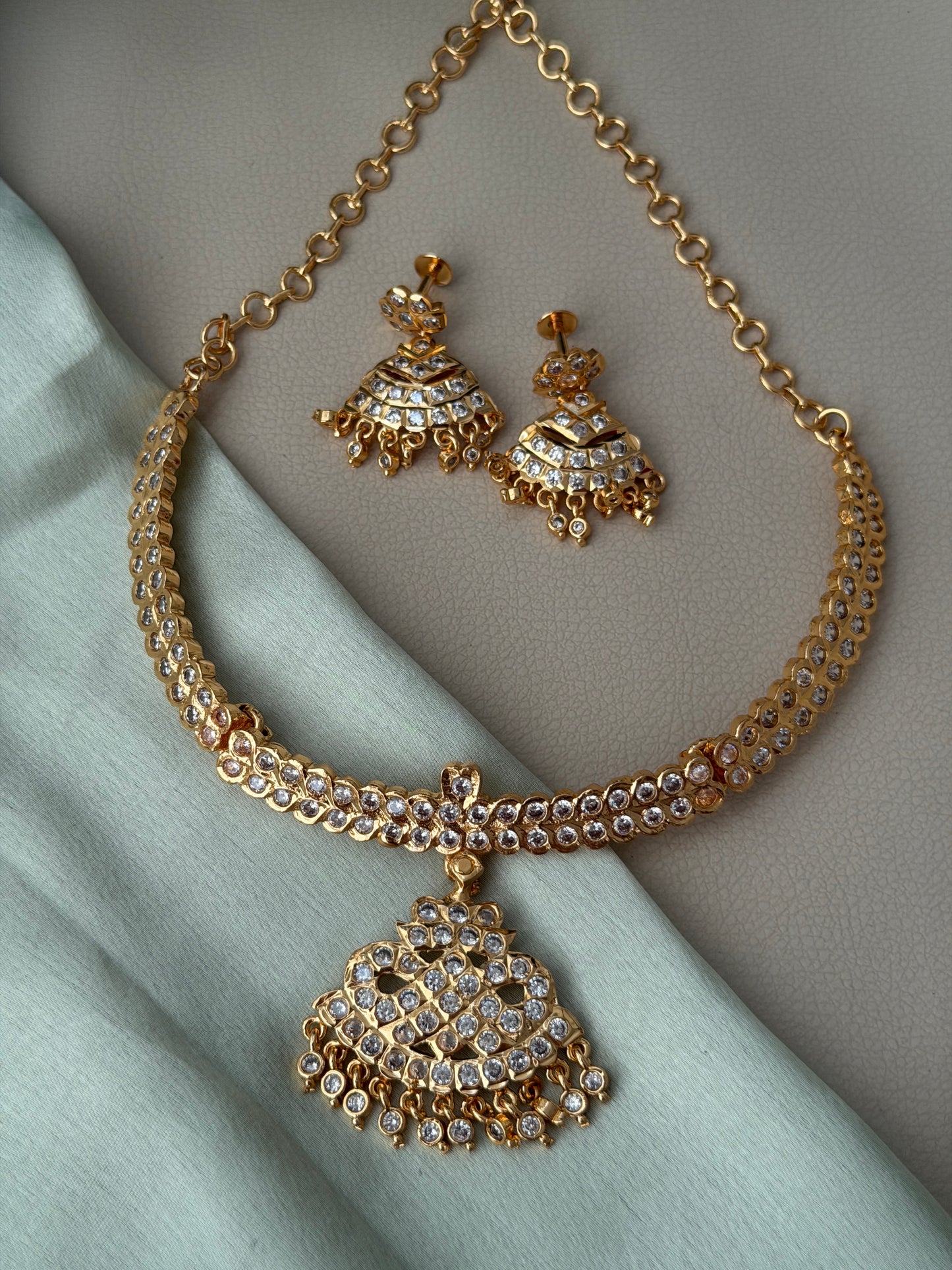 Vintage Wedding Attigai set