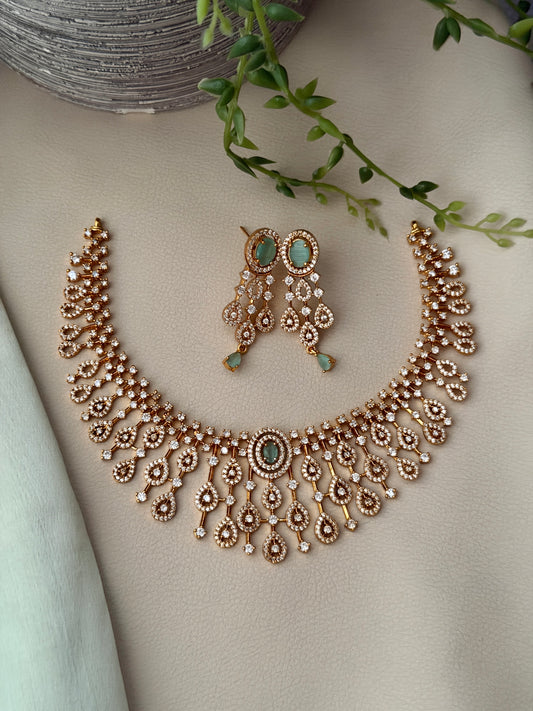 Drop Thorn AD Necklace