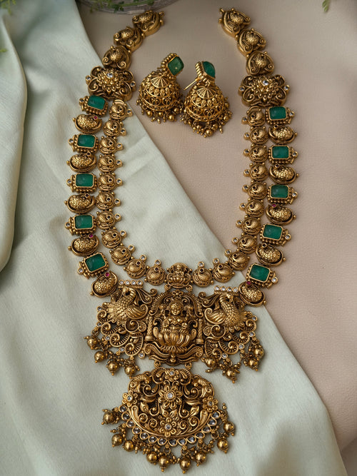Brindha Stone Haaram set