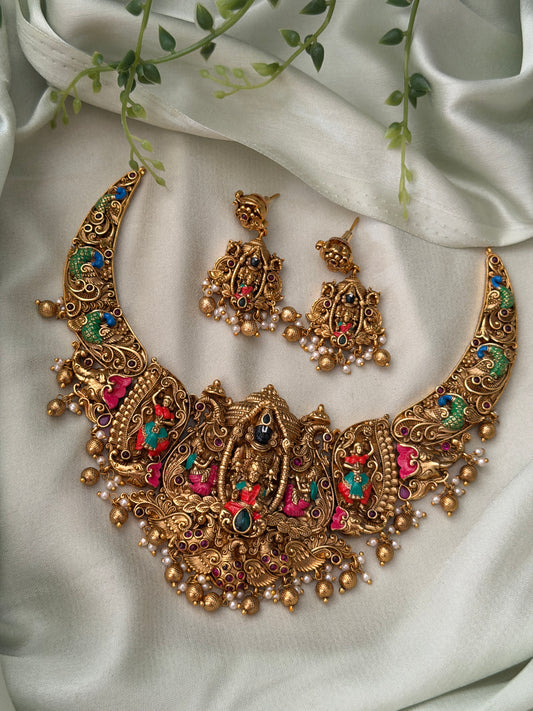 Govinda Meenakari Necklace
