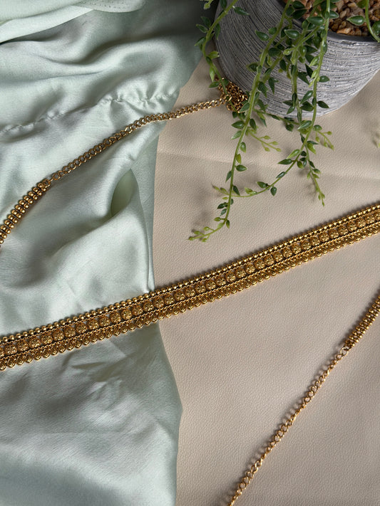 Non Idol Antique Gold hipchain